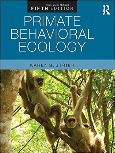 Primate Behavioral Ecology by Karen B. Strier